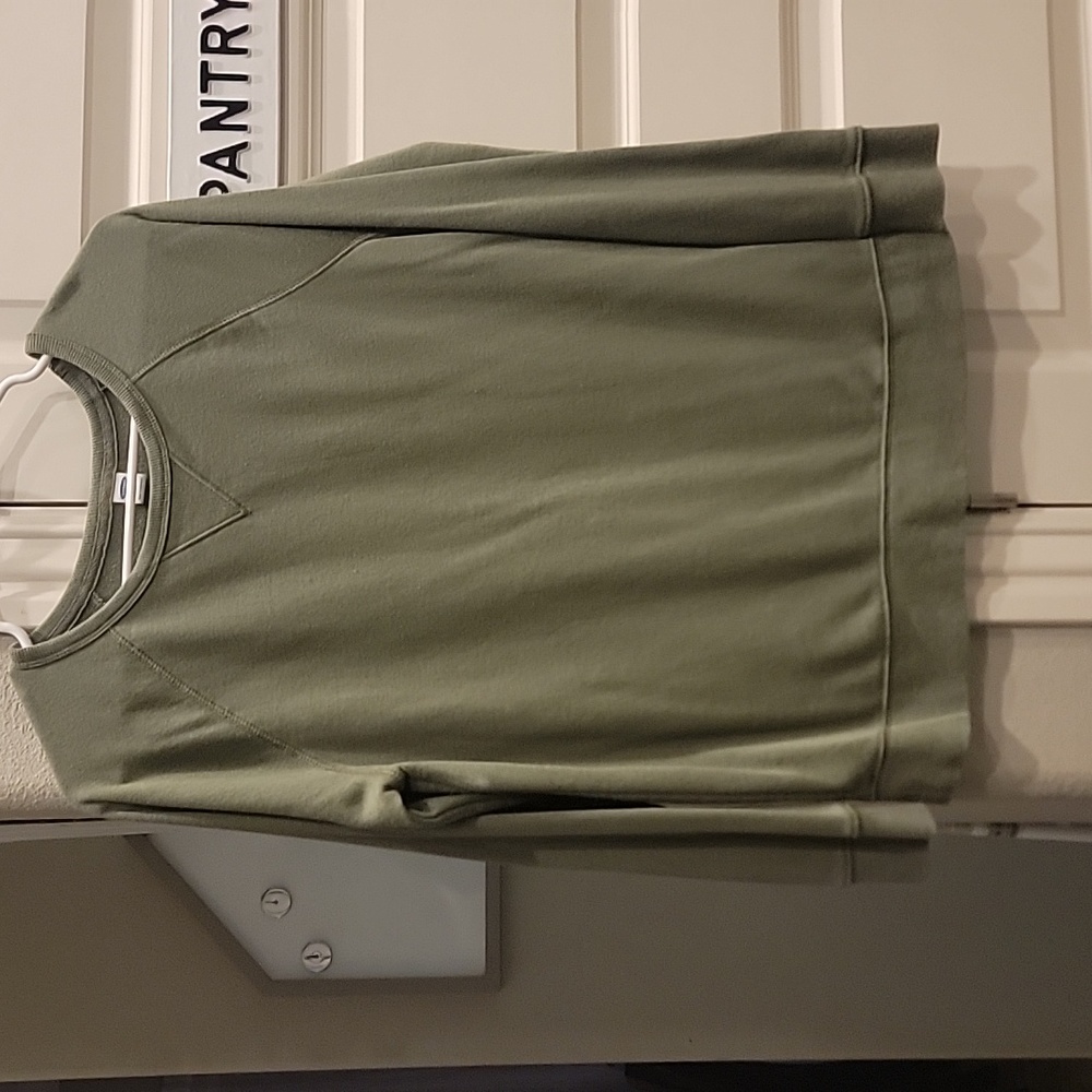 Women's Small Army Green Sweatshirt